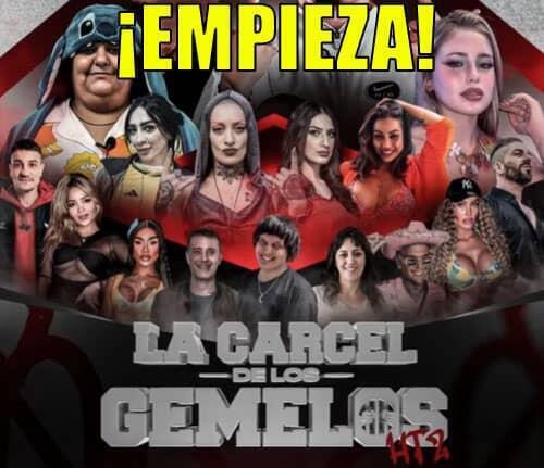 cárcel gemelos vuelve y estos son los concursantes